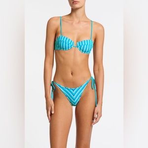 TRIANGL MALA - SOUR STRIPE BIKINI FULL SET
